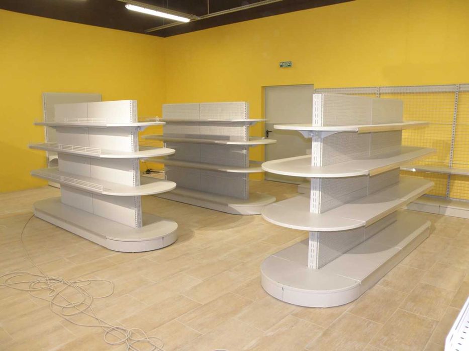 Металеві стелажі, торгівельне обладнання.(Виробник)