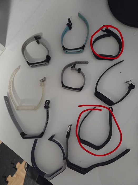 Xiaomi mi band 6 + opaski, paski, bransolety. komplet 8 sztuk