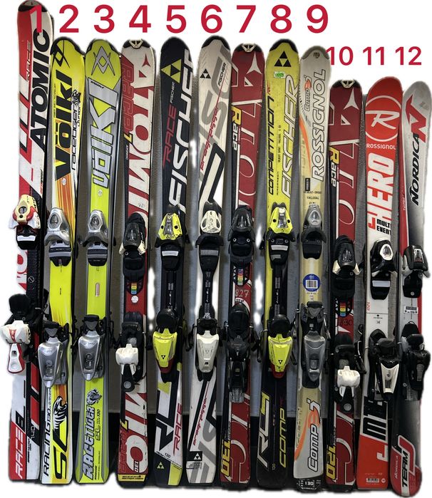 Лижі гірськолижні/ підліткові/ лижы  Atomic Head Salomon