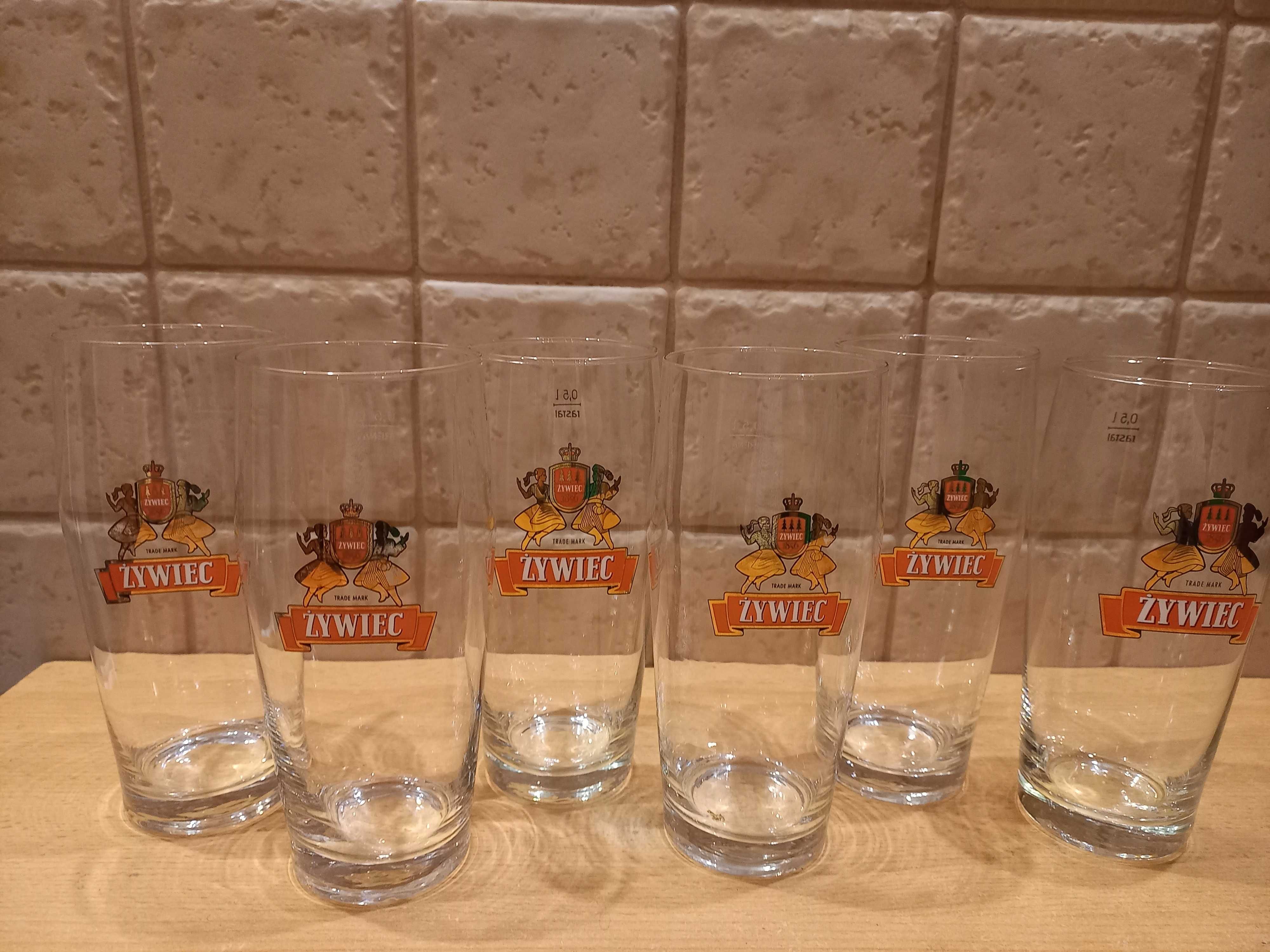 szklanki do piwa Żywiec