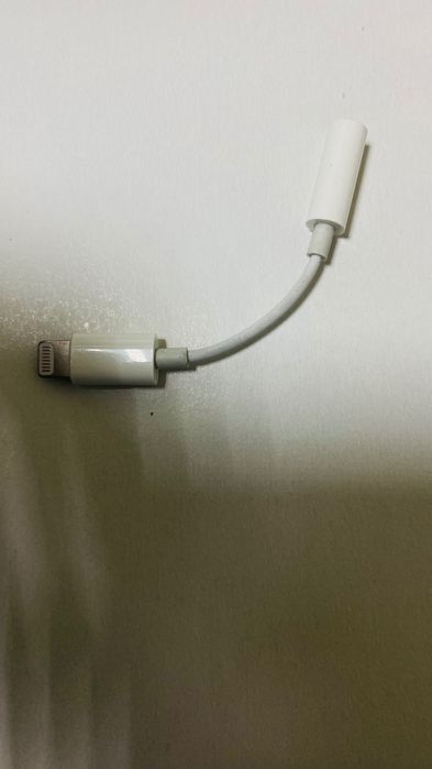Оригинал, Переходник,адаптер Apple Lightning to Jack 3.5, Aux.