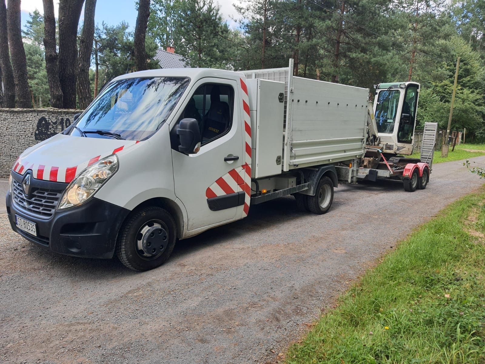 Wynajem BUS BUSA 9 os Samochody osobowe Dostawcze Przyczepy koparka