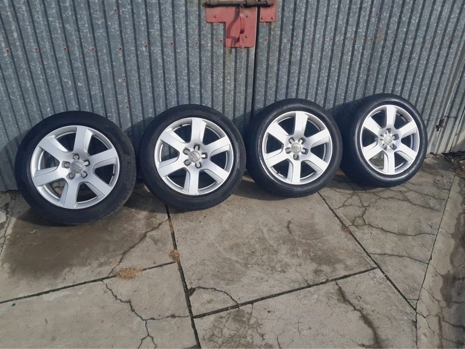 Alufelgi felgi aluminiowe 17” 5x112 koła letnie 225/50/17 audi