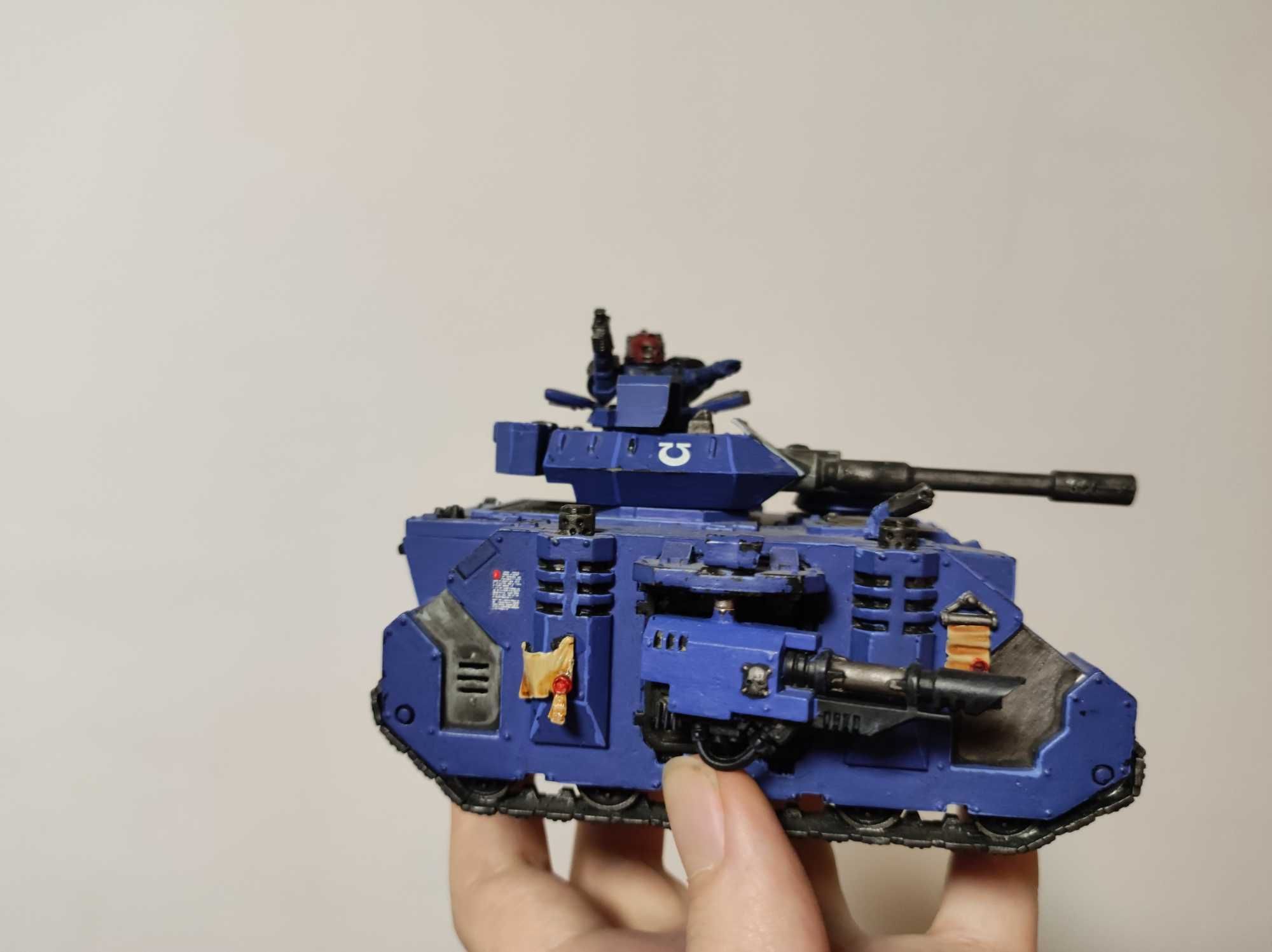 Ultramarines predator, pięknie pomalowany