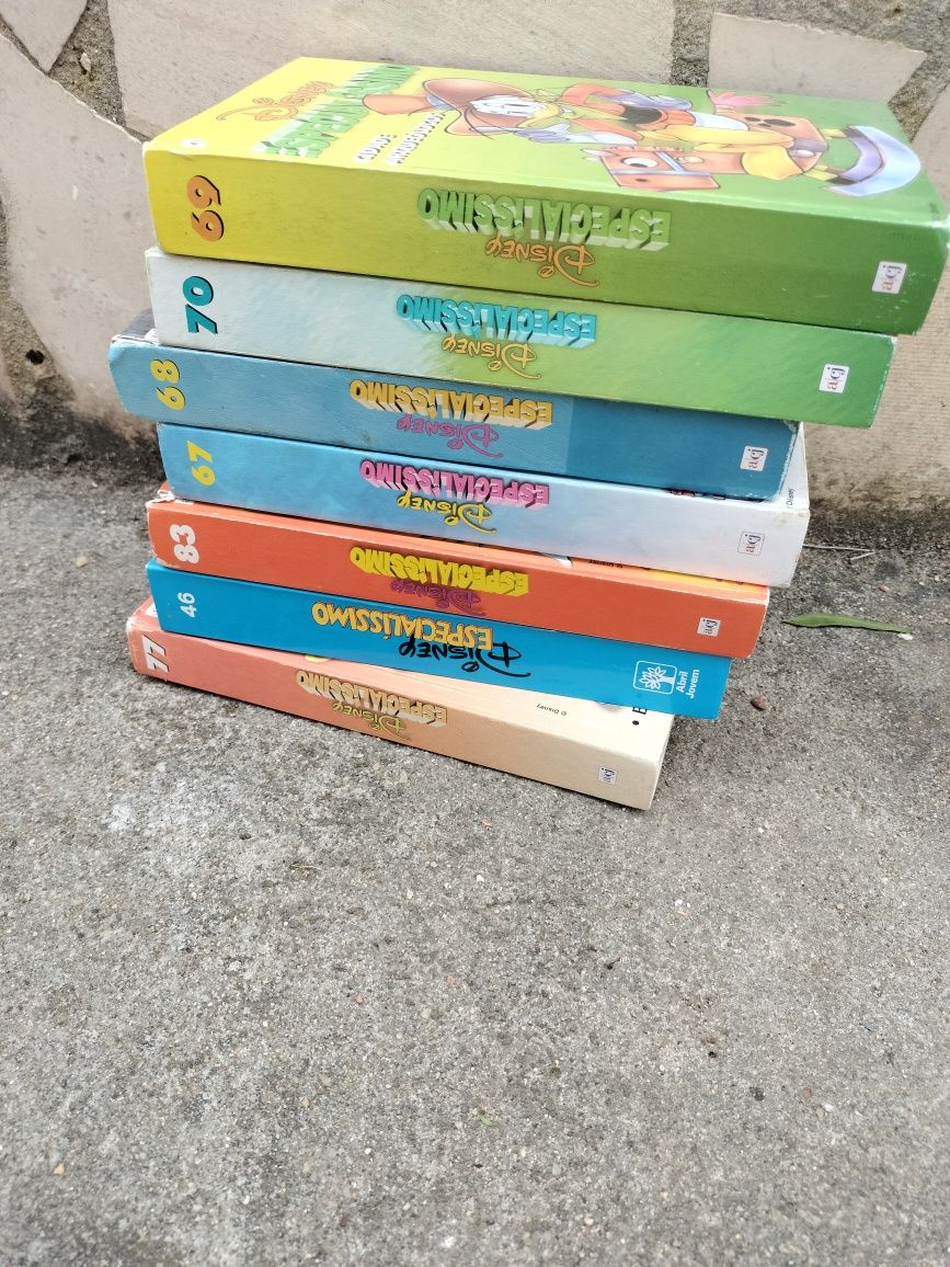 Banda desenhada várias coleções Disney