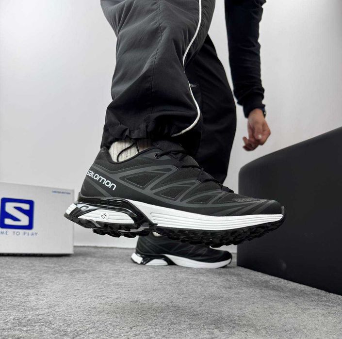 !ТЕРМО! Salomon XT-6 (Gore-Tex) Black/White 41 42 43 44 45 46 саломон