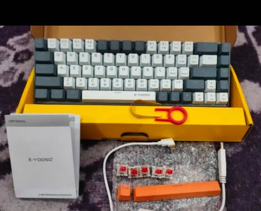 клавиатура E-YOOSO Z686 RGB USB 60%