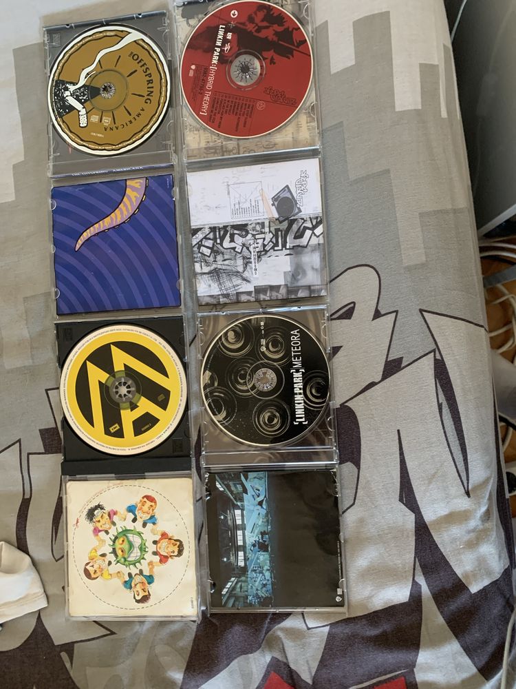 Conjuto de Cds de Rock