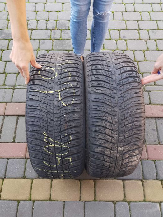 OPONY BRIDGESTONE 205/55/16 5.09 MM 2 SZTUKI Zima 2017 ROK