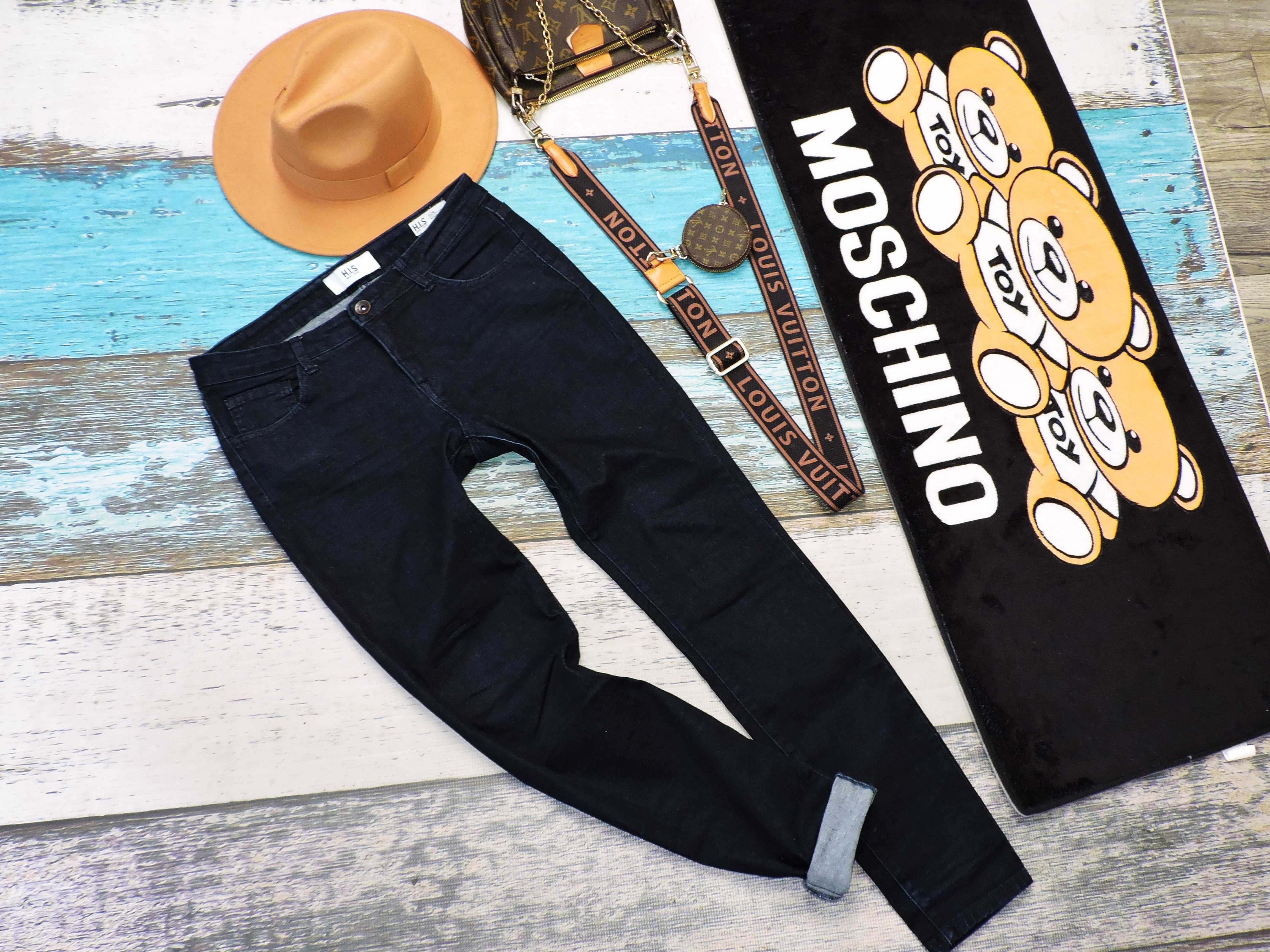 H.I.S Oryginalne spodnie  rurki jeans r 29/30