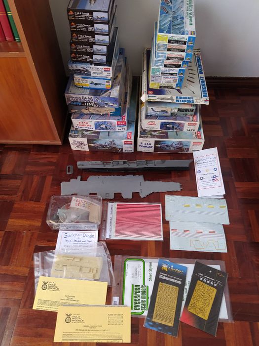 Lote de kits modelismo estático (plástico)