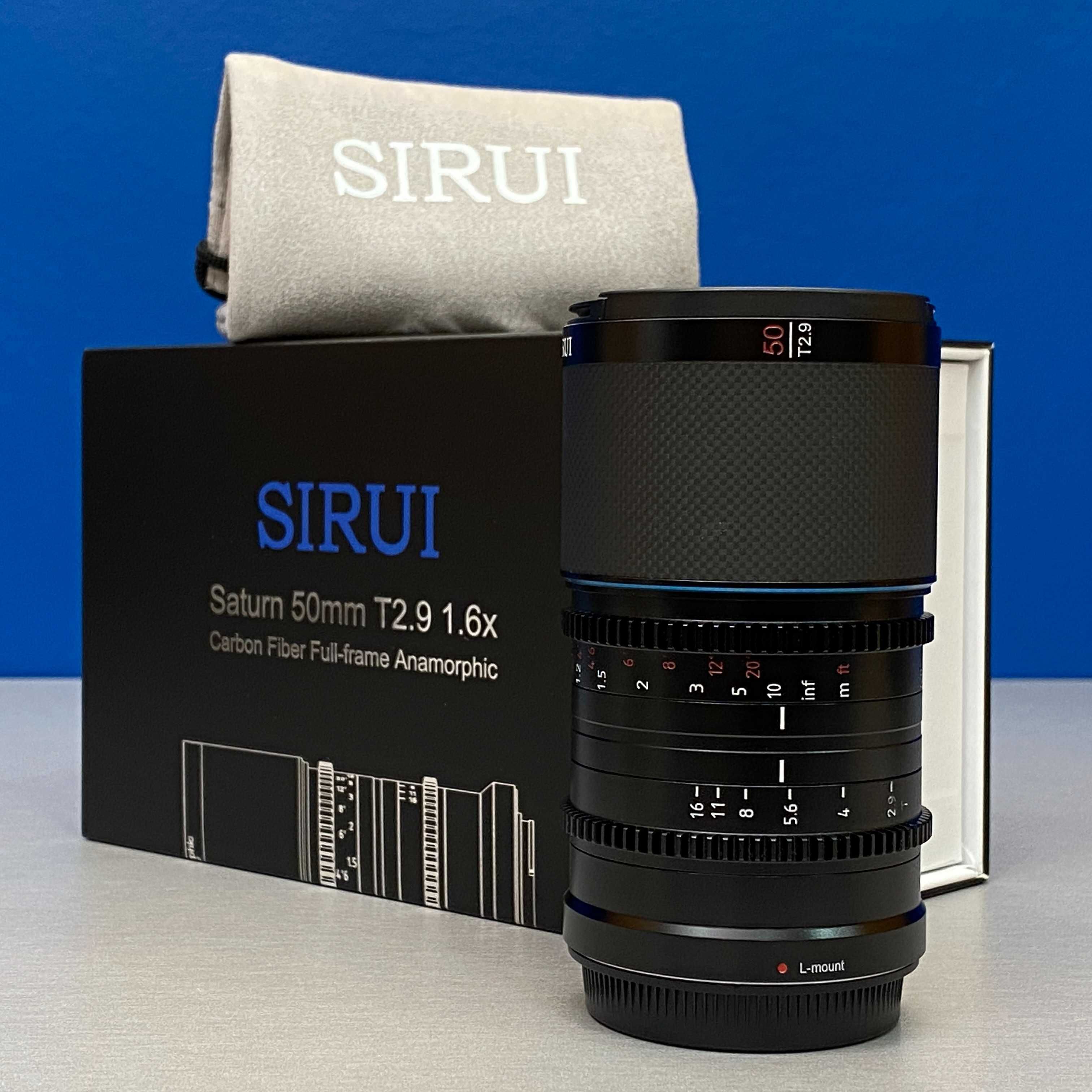 SIRUI Saturn 50mm T2.9 1.6x Anamorphic (L-Mount) - NOVA