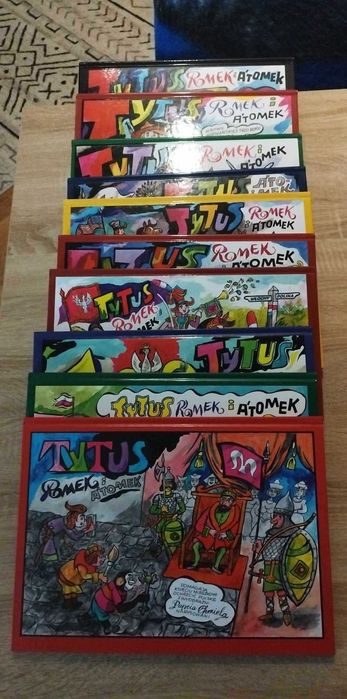 Tytus, Romek i A’Tomek, komplet albumów historycznych