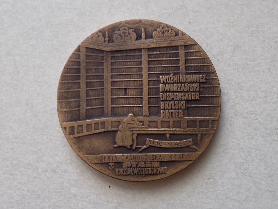 Medal - BENE MERENTIBUS - PTAiN + koperta - Seria Jasnogoórska