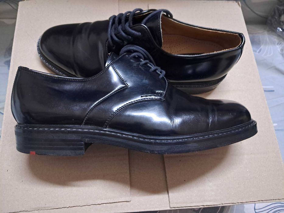 Лаковані шкіряні туфлі LLOYD, німецький бренд, відмінний стан