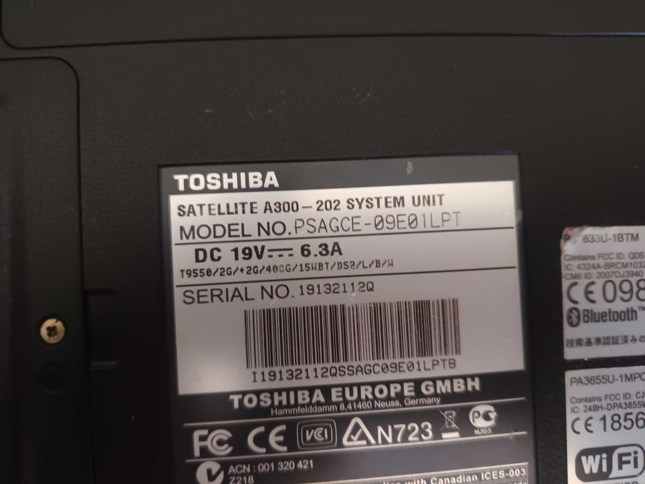 Toshiba A300-202