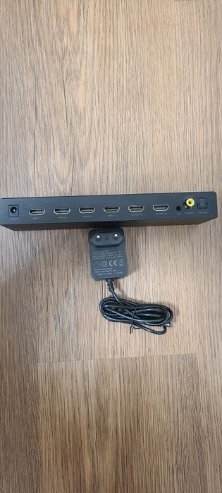 PORTTA HDMI Matrix 4x2, 4 In 2 Out 4K HDMI Matrix Switch Splitter with