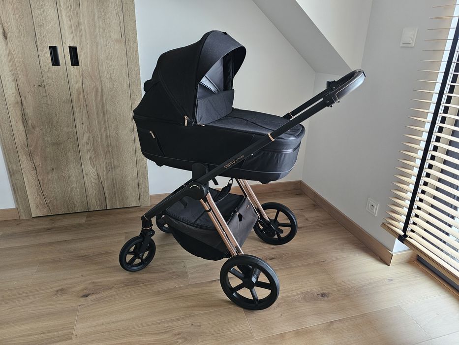 Espiro Miloo Wózek Wielofunkcyjny 2w1 Diamond Black / Stan idealny