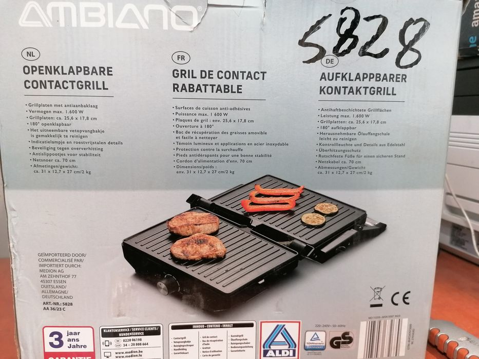 Grill elektryczny Ambiano