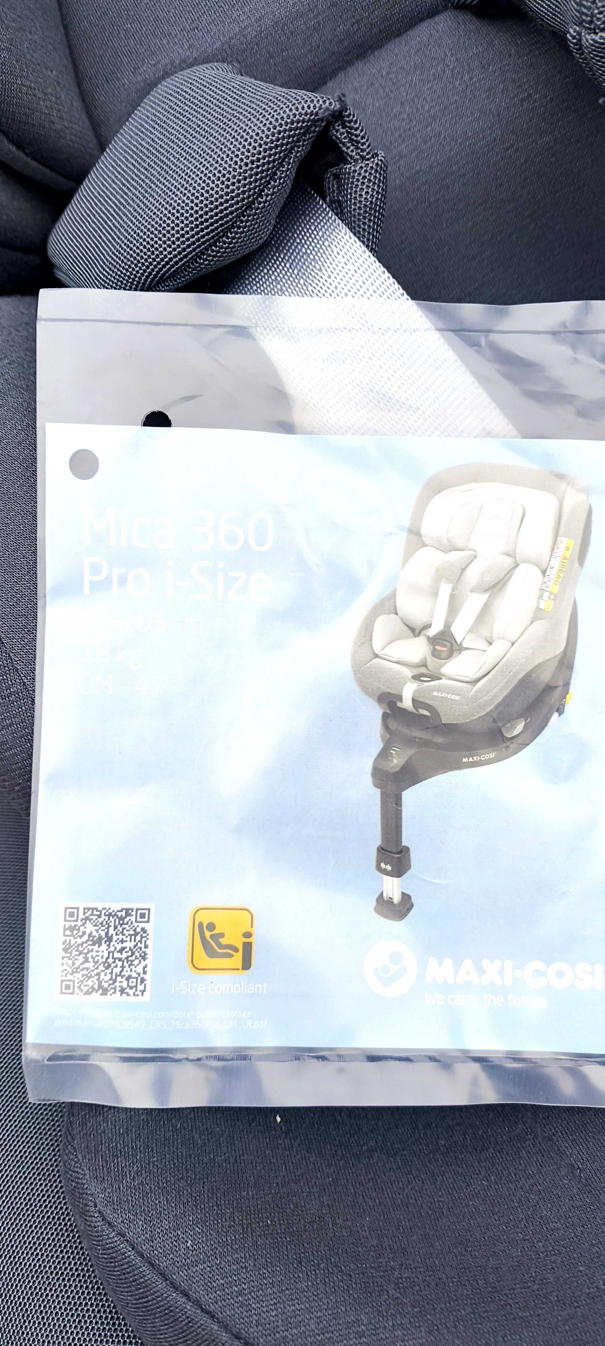 Maxi Cosi Mica 360 Pro. Nowy model
