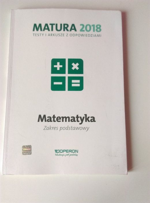 Matura 2018 - testy i arkusze odpowiedzi matematyka