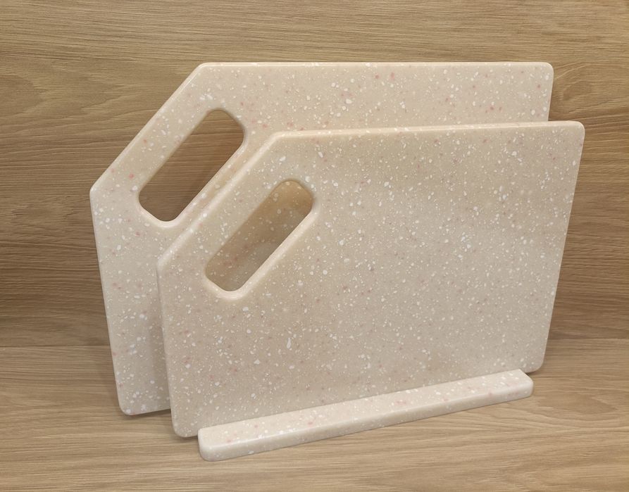 Кухонная доска, досточка для нарезки, искусственный камень.