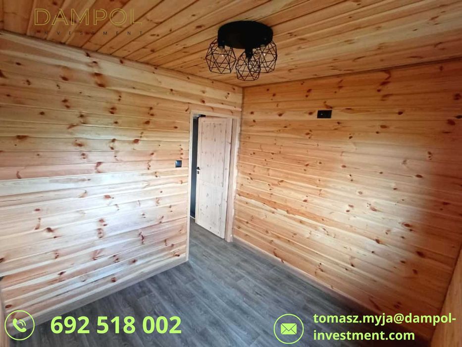 domek mobilny całoroczny - 30 m² / kontener /domek letniskowy