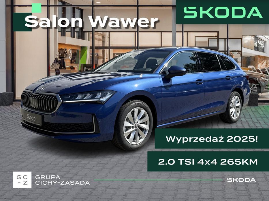 Skoda Superb || 241 || Pakiet Assited Drive, Koło zapasowe, Nowy kolor