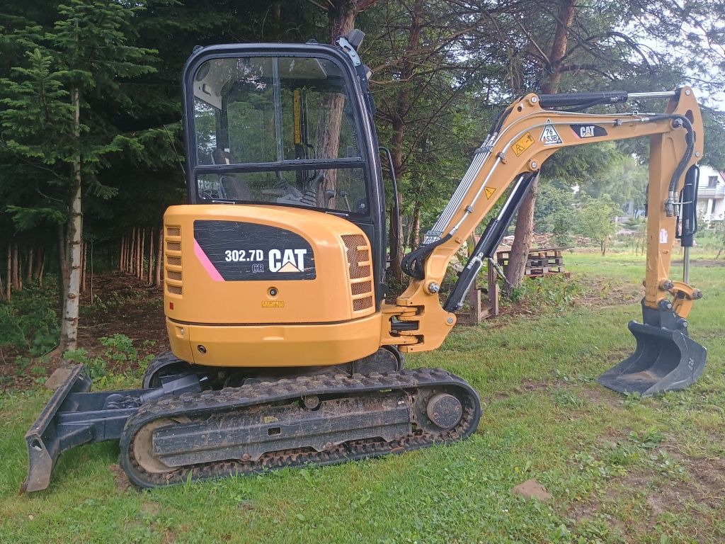 Cat 302.7 D minikoparka bobcat jcb 8030 zamiana