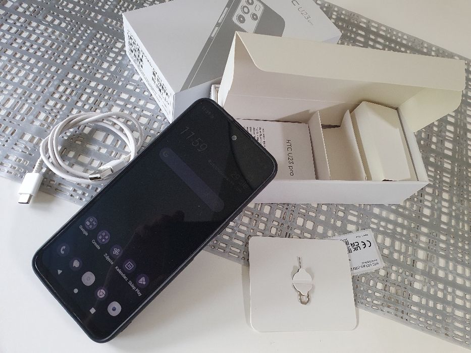 Htc u23 pro .12/256 komplet zgodny imei