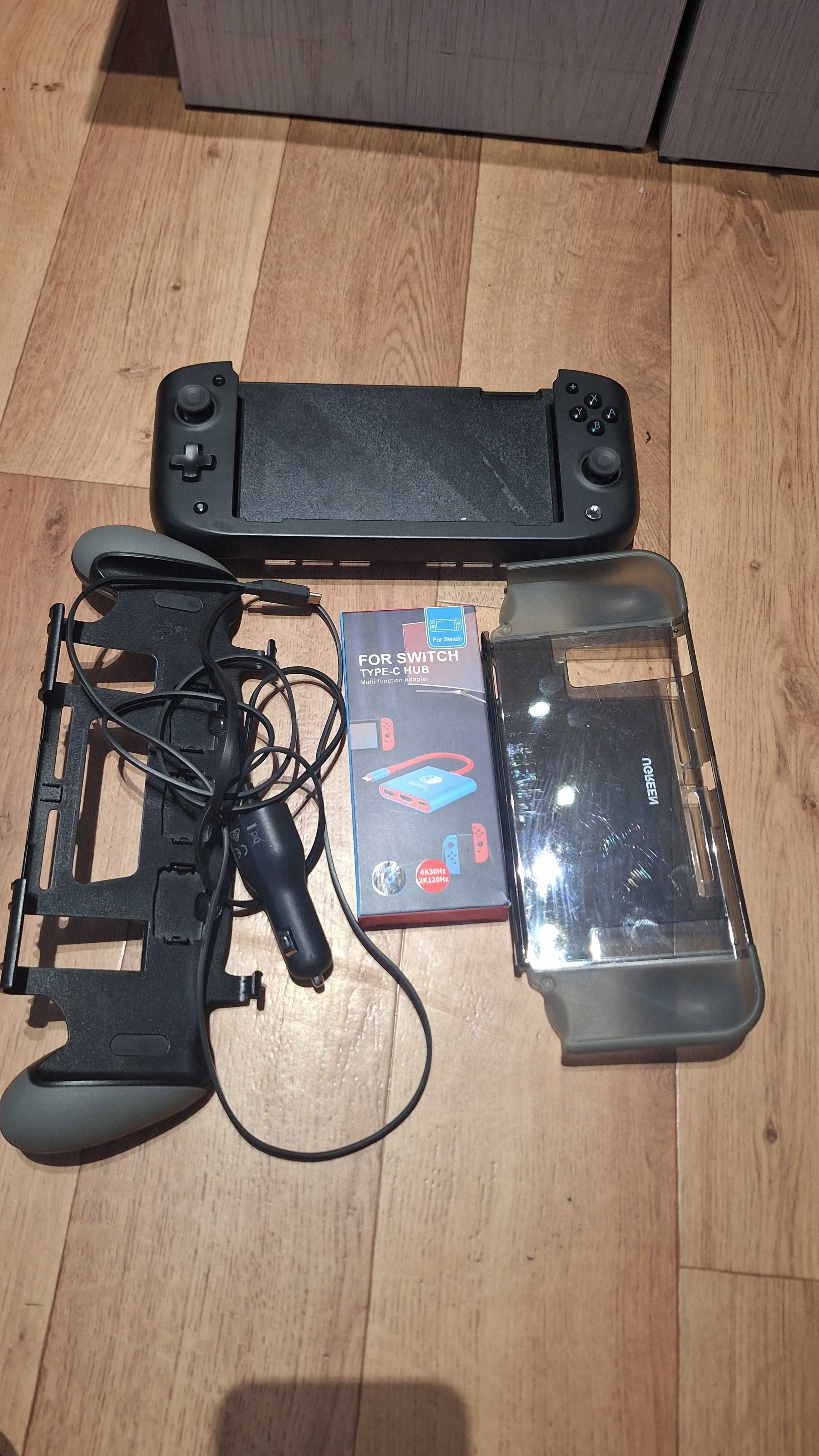 Stacja dokująca konwerter USB-HDMI do Nintendo Switch + akcesoria