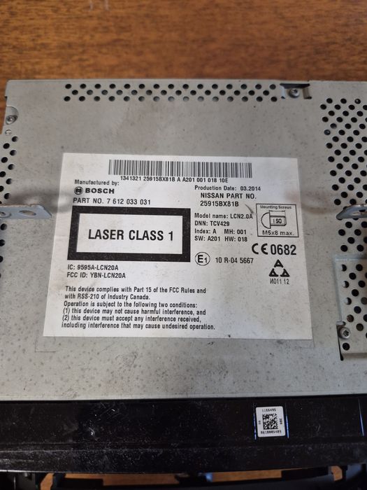 Магнітола нісан жук 2017