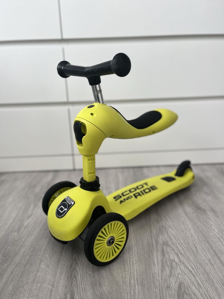 Scoot and drive 2in1 rowerek hulajnoga