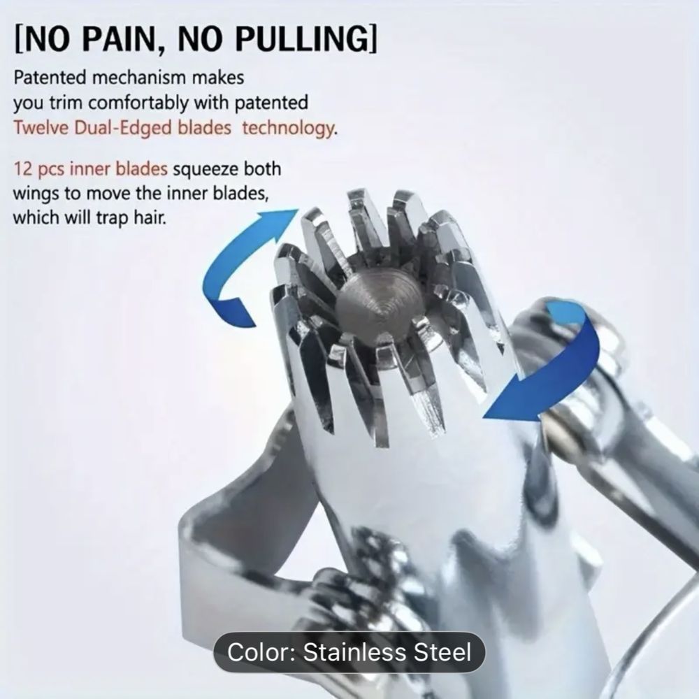 Men'S Nose Hair Trimmer, Manual