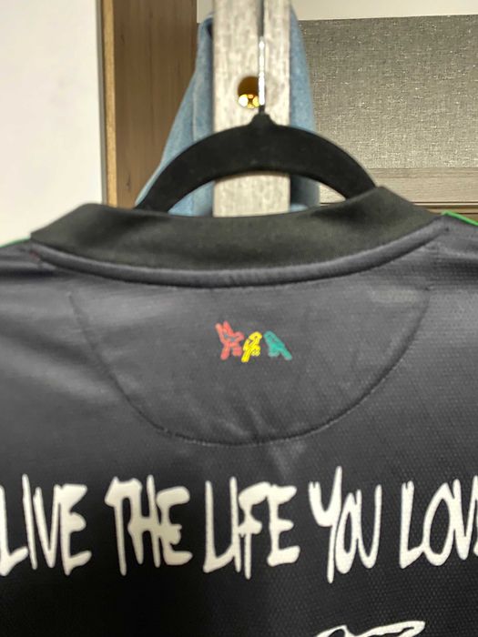 Футболка ігрова Ajax x Bob Marley сезону 2021/2022 (3-й комплект)