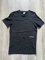 Koszulka Calvin Klein męska S czarna bawełna t-shirt black cotton