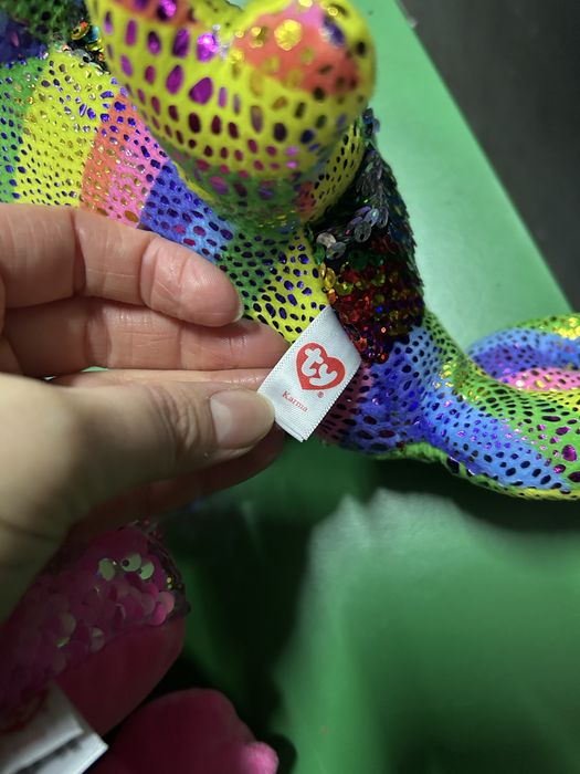 Іграшка Ty Beanie Boo  з великими очима і в паєтках