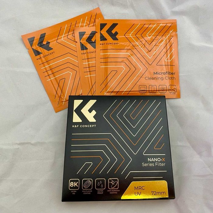 Захисний фильтр K&F Concept MRC UV Protection Filter NanoX  - 72mm