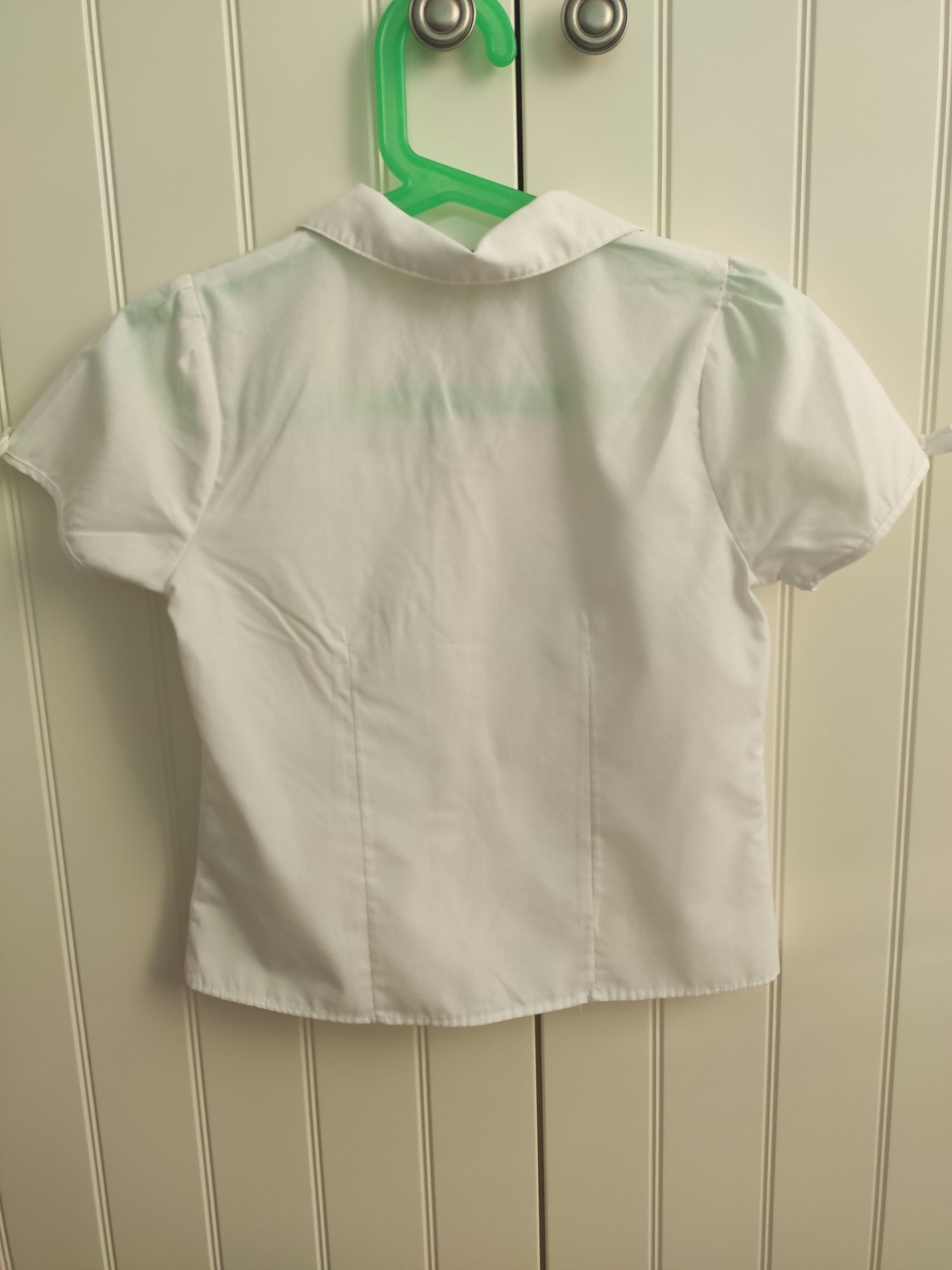 Bluzka biała koszula wizytowa strój galowy 110/116