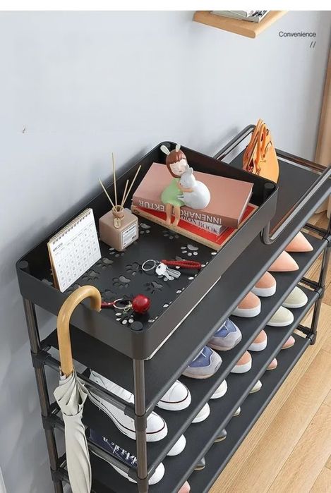 Стелаж для взуття Полиця для взуття метал / Полка для обуви стеллаж