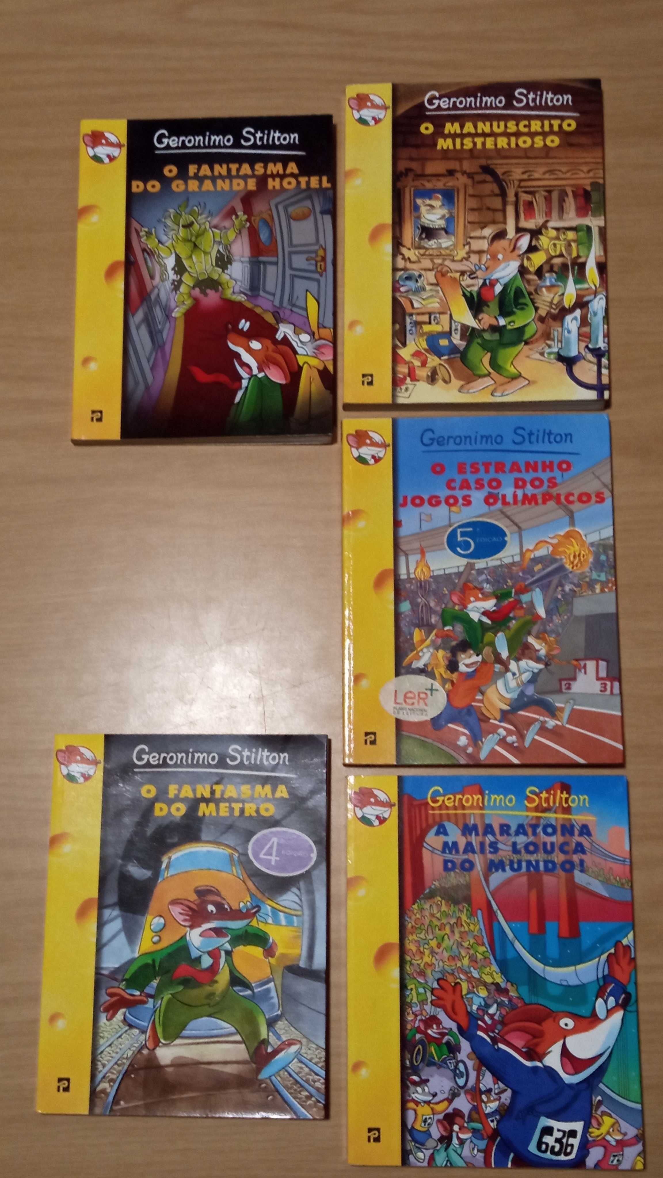 Geronimo Stilton, 5 livros infantis