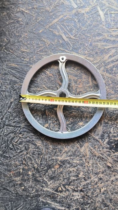 Алюминиевая мясорубка 32, ручная или под электродвигатель промышленная