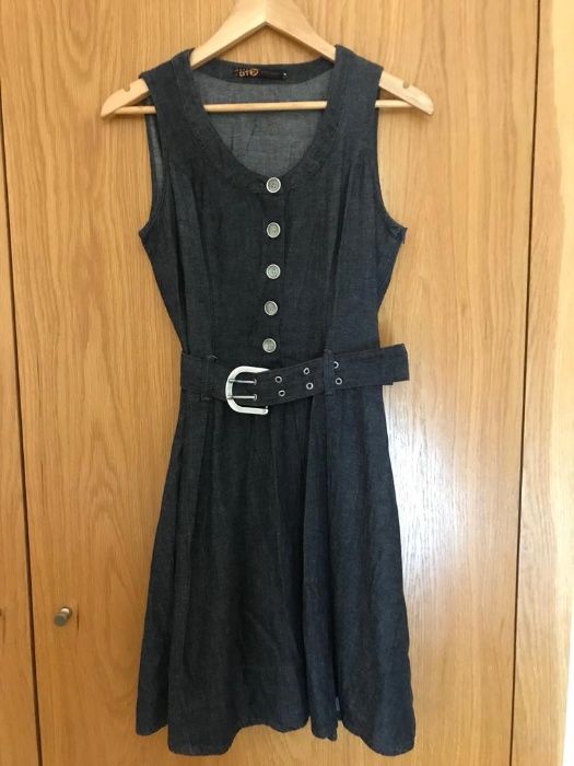 Vestido Jeans Tamanho M