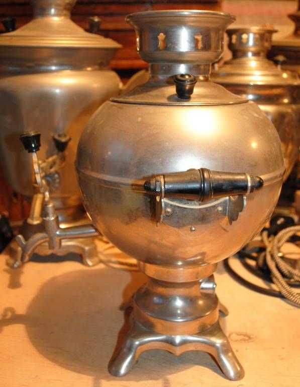 Справний, комплект з шнуром радянський, знак якості електро самовар