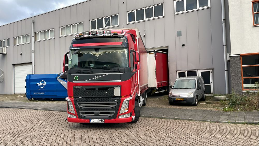 Volvo FH4 , 500 km 2016rok zestaw 7.7+7.7 jumbo
