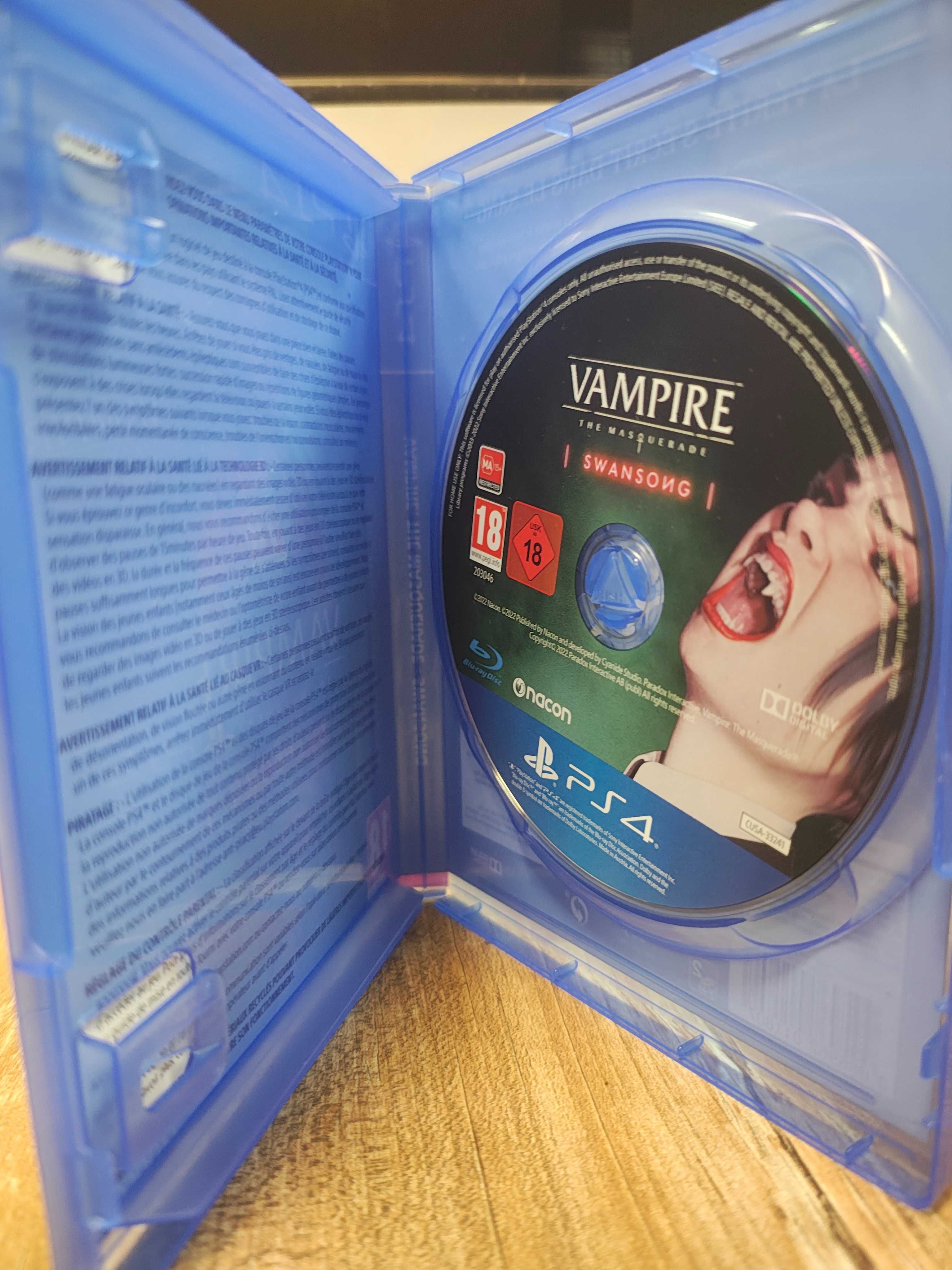 Vampire The Masquerade PS4 PS5 Igła SklepRetroWWA Wysyłka Wymiana
