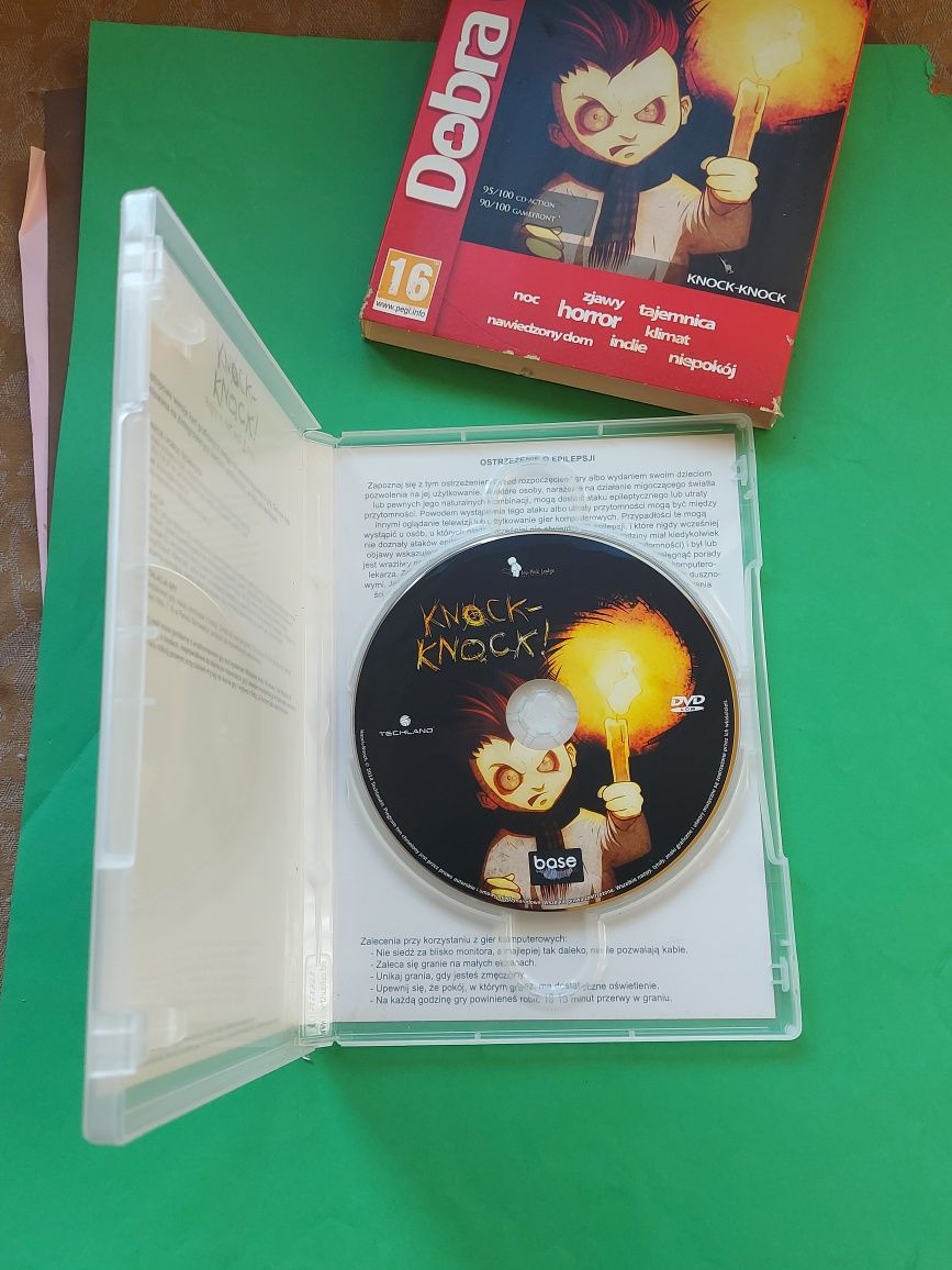 Gra DVD ROM płyta Dobra Gra Horror 2014rok  KNOCK knock