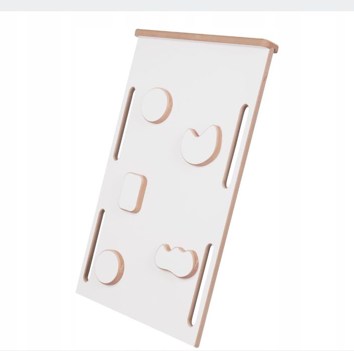 Bujak XL drewniany Montessori zjeżdżalnia wspinaczka