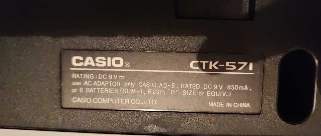 Keyboard Casio CTK-571