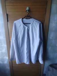 Большая белая блузка